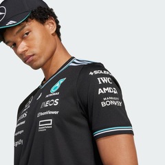 Camiseta Adidas Piloto Mercedes-AMG Petronas Formula One Time Masculina - Foto 5