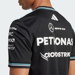 Camiseta Adidas Piloto Mercedes-AMG Petronas Formula One Time Masculina - Foto 6