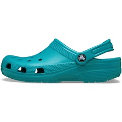 Sandália Crocs Classic Turbo Teal - Unissex - Foto 3