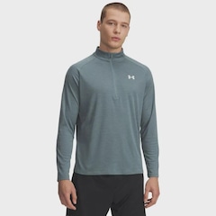Camiseta Manga Longa de Treino Under Armour Tech Textured Masculina - Foto 1