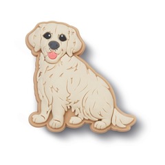 Jibbitz Crocs Filhote de Golden Retriever - Foto 1