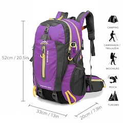 Mochila Esportiva Gold Sports Dobrável Premium Keep Walking A Prova de Água 40 LTS - Foto 2