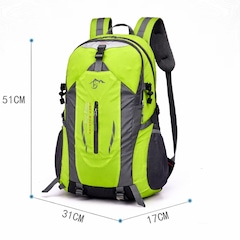 Mochila Esportiva Gold Sports Dobrável Master Montanhismo A Prova de Água 40L - Foto 3