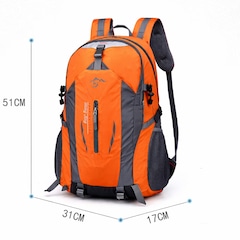 Mochila Esportiva Gold Sports Dobrável Master Montanhismo A Prova de Água 40L - Foto 3