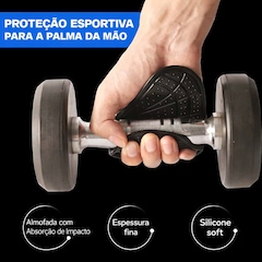 Luva Palmar Gold Sports em Silicone Ultra Soft Anti Derrapante - Foto 7