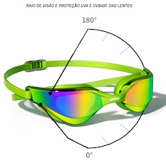 Óculos de Natação Gold Sports Snake Pro Performance 5.0 - Foto 5