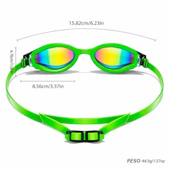 Óculos de Natação Gold Sports Snake Pro Performance 5.0 - Foto 6