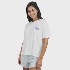 Camiseta Rip Curl Aloha State Bone Feminina - Foto 1