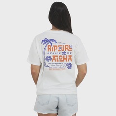 Camiseta Rip Curl Aloha State Bone Feminina - Foto 2