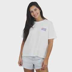 Camiseta Rip Curl Aloha State Bone Feminina - Foto 3