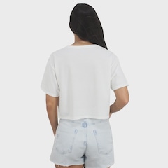 Camiseta Cropped Rip Curl Hula Bone Feminino - Foto 3