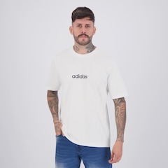 Camiseta adidas Letter Logo Linear Masculina - Foto 3