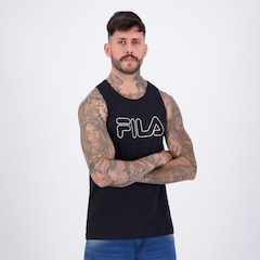 Regata Fila Letter Outline Logo Masculina - Foto 2