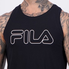Regata Fila Letter Outline Logo Masculina - Foto 5