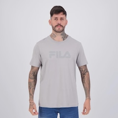 Camiseta Fila Regular Letter Premium IV Masculina - Foto 1