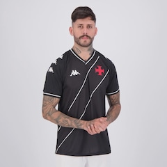 Camisa Vasco Supporter Tradition Kappa Masculina - Foto 2