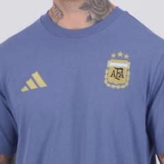 Camiseta adidas Argentina DNA Masculina - Foto 5