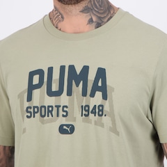 Camiseta PUMA Graphics Varsity Masculina - Foto 5