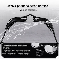 Óculos de Natação Gold Sports Yingfa Pro Speed HD 15,0 - Foto 2