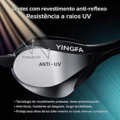 Óculos de Natação Gold Sports Yingfa Pro Speed HD 15,0 - Foto 5