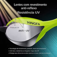 Óculos de Natação Gold Sports Yingfa Pro Speed HD 15,0 - Foto 5