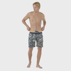 Bermuda Rip Curl Água Mirage Barrel Killaa 19 Dark Navy Masculino - Foto 4