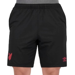 Bermuda Umbro Athletico Paranaense Viagem 24/25 Masculino - Foto 1