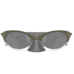 Óculos Oakley Plantaris Matte Moss Green/ Lente Prizm Black - Foto 3