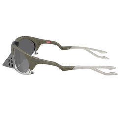Óculos Oakley Plantaris Matte Moss Green/ Lente Prizm Black - Foto 4