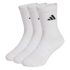 Meia adidas Esportiva Acolchoada 3 Pares - Unissex - Foto 1