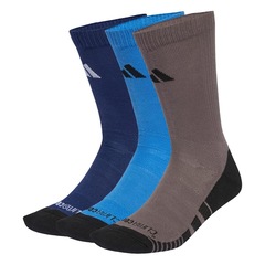 Meia adidas Acolchoadas Performance Climacool 3 Pares - Unissex - Foto 1