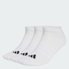Meia Cano Baixo com Amortecimento adidas Essentials Unissex - 3 Pares - Foto 2