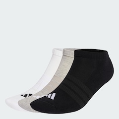 Meia Cano Baixo com Amortecimento adidas Essentials Unissex - 3 Pares - Foto 2