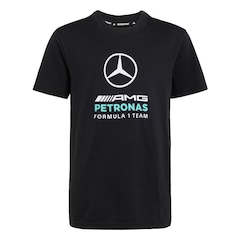 Camiseta adidas Mercedes - AMG Petronas Formula 1 Team DNA Infantil - Foto 1