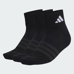 Meia Soquete adidas Cushioned Sportswear Unissex - 3 Pares - Foto 3