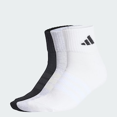 Meia Soquete adidas Cushioned Sportswear Unissex - 3 Pares - Foto 2