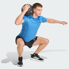 Camiseta adidas Workout Essentials Seamless Masculina - Foto 4