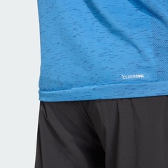 Camiseta adidas Workout Essentials Seamless Masculina - Foto 6