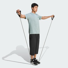 Camiseta adidas Workout Essentials Seamless Masculina - Foto 4