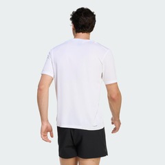 Camiseta adidas Workout Essentials Base Masculina - Foto 3