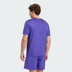 Camiseta adidas Workout Essentials Base Masculina - Foto 3