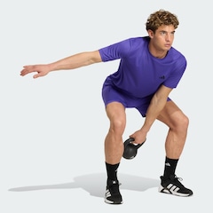 Camiseta adidas Workout Essentials Base Masculina - Foto 4
