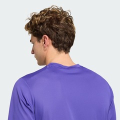 Camiseta adidas Workout Essentials Base Masculina - Foto 6