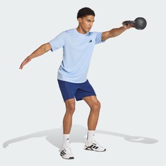 Camiseta adidas Workout Essentials Base Masculina - Foto 4