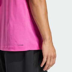Camiseta adidas Workout Essentials Feelready Masculina - Foto 5