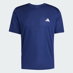 Camiseta adidas Workout Essentials Base Três Listras Masculina - Foto 2