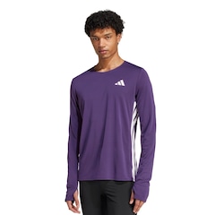 Camiseta adidas Manga Longa Adizero Running Masculina - Foto 1