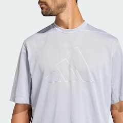 Camiseta adidas D4T Power Essentials Workout Masculina - Foto 5