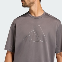 Camiseta adidas D4T Power Essentials Workout Masculina - Foto 5