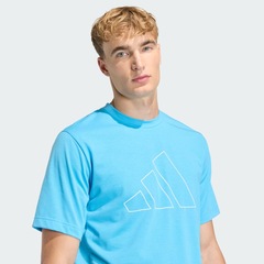 Camiseta adidas Workout Essentials Feelready Masculina - Foto 5